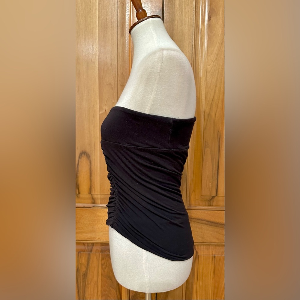 Bella Luxx Los Angeles, Versatile Black Ruched Garment/Mini-Skirt/Tube Top EUC S - Picture 5 of 16